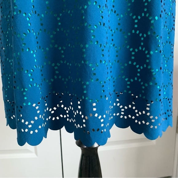 NWOT Title 9 Laser Cutout Athletic Dress in Teal - Picture 6 of 13